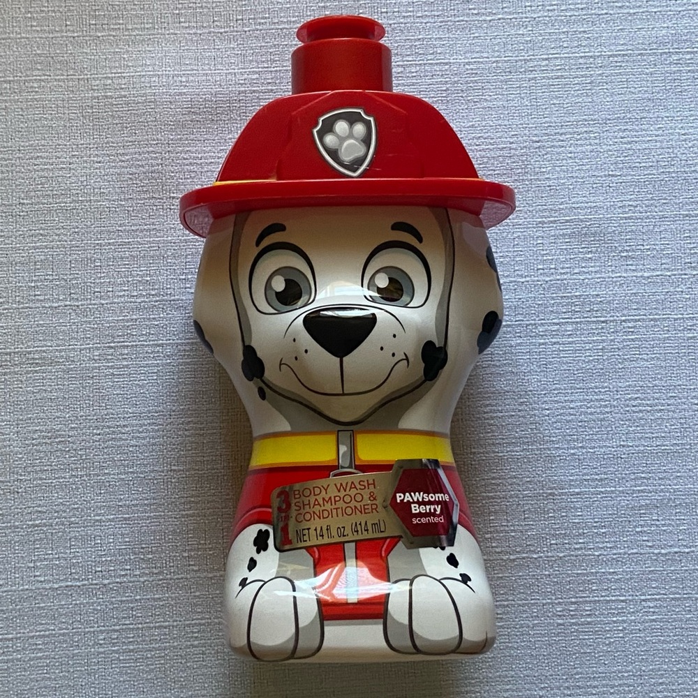 Paw Patrol PAWsome Berry 3 In 1 Body Wash Shampoo Conditioner Nickelodeon